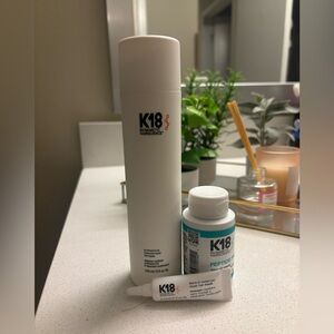 K18 White Haircare Trio for womens